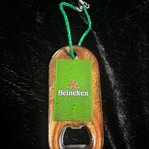 HEINEKEN 🍻 Custom Resin Bottle Opener – Handmade & Personalized Barware 🍻
